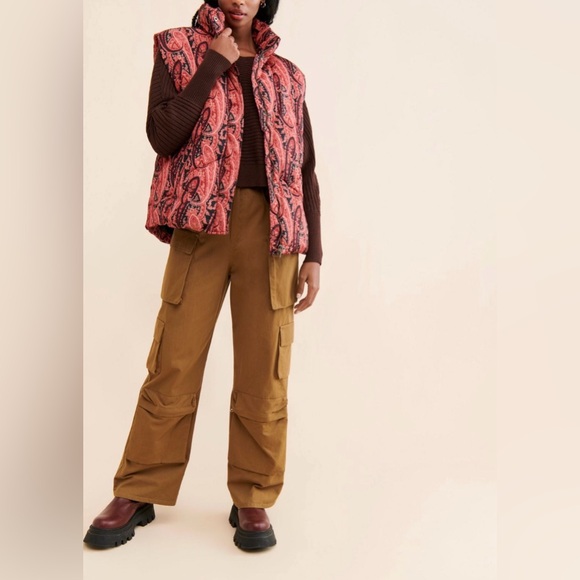 NWOT - Free People Flora Puffer Vest - Picture 4 of 9